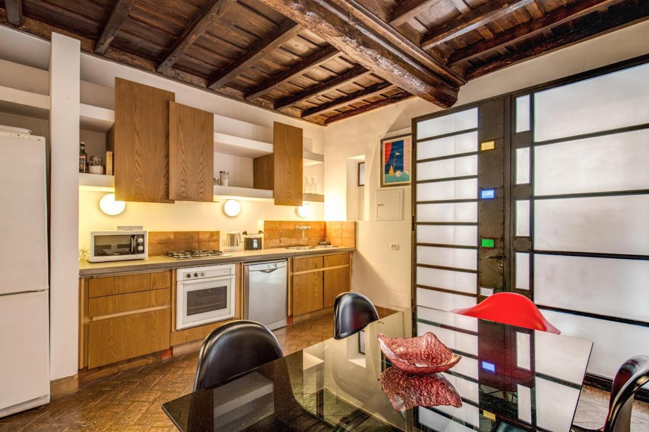 로마 Trastevere Hyperloft & Garden 아파트 외부 사진