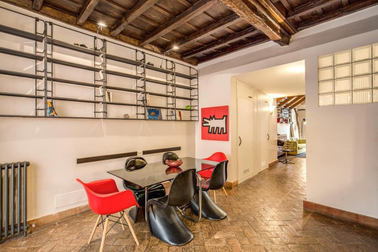 로마 Trastevere Hyperloft & Garden 아파트 외부 사진